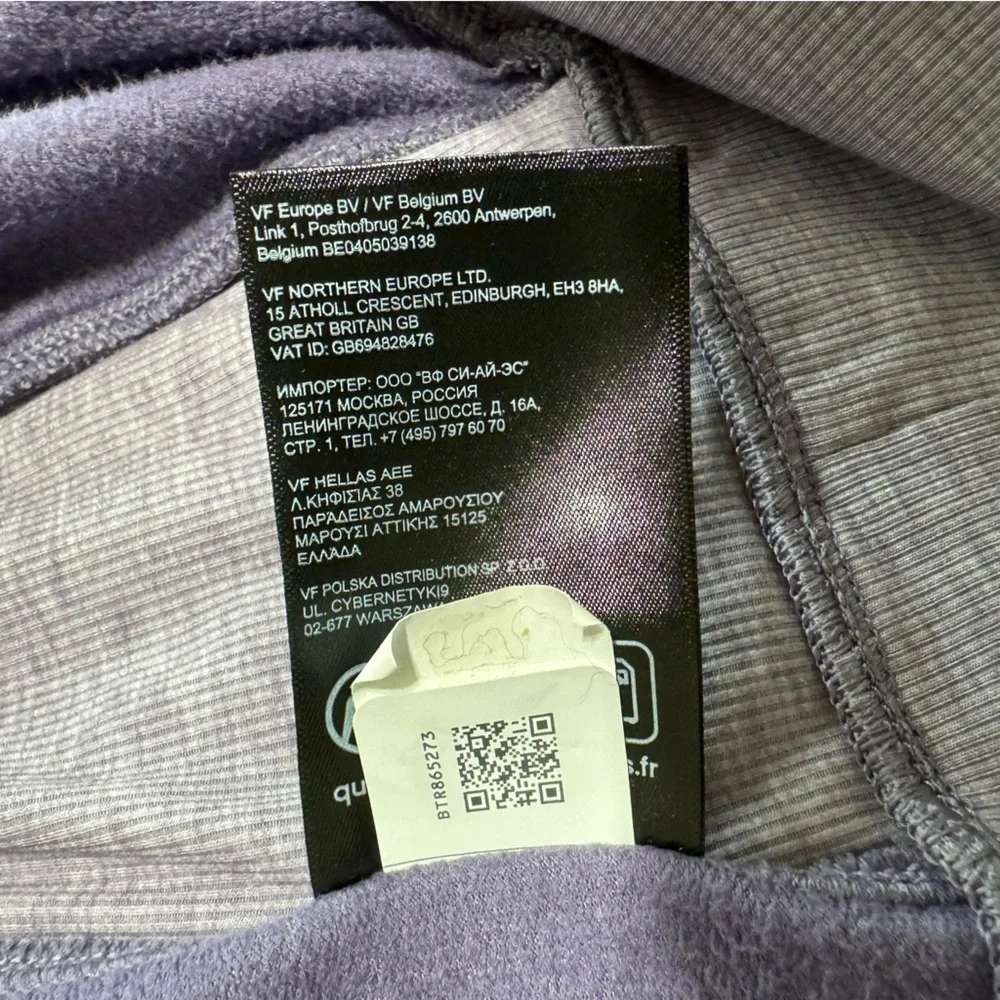 The North Face Women's Star Rise Fleece Cardigan Lunar Slate Purple Size Small - Picture 9 of 10